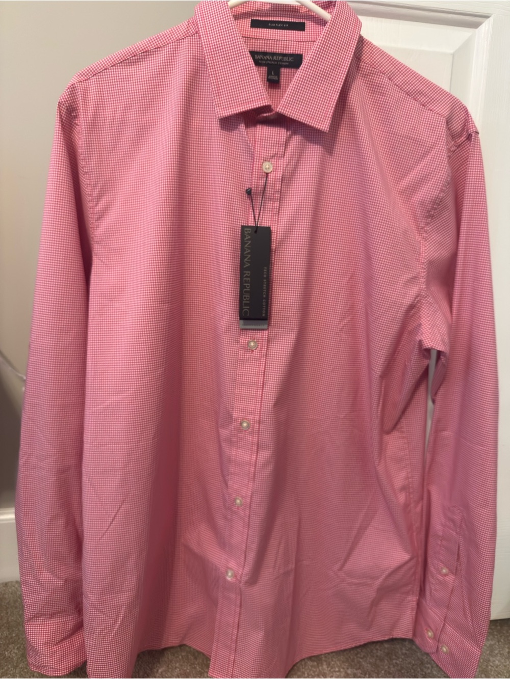 NWT Men’s Banana Republic LS Shirt - Large